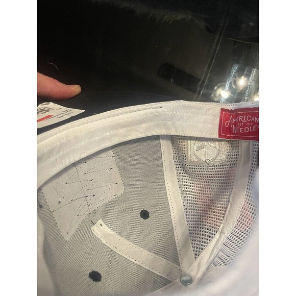 Las Vegas Golden Knights Snapback Trucker Mesh Flat Bill Striped Rare Slot Style - Picture 6 of 8